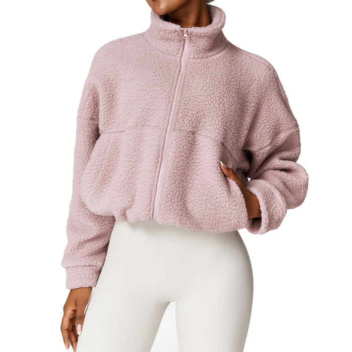 Zip-Through Sherpa Fleece Jacket