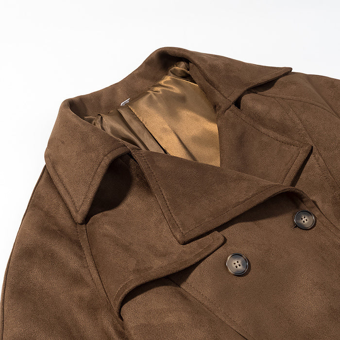 Chaqueta corta elegante de encaje con cordones para ceñir la cintura