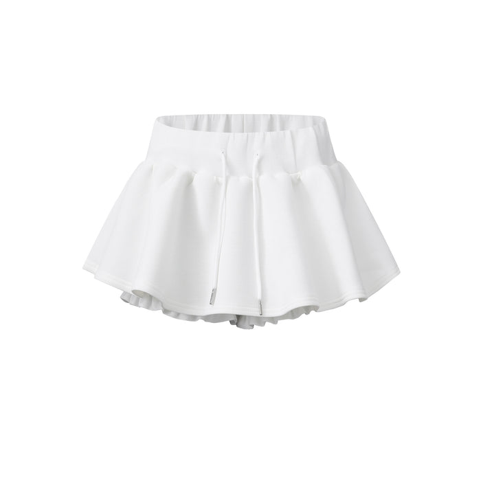 Layered Patchwork Mini Skirt