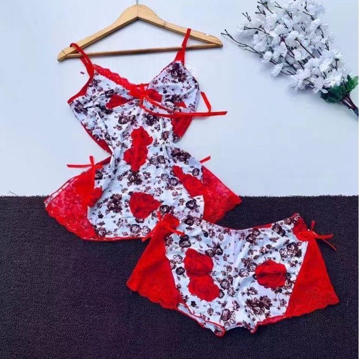 Ensemble de nuisette et short pour femme