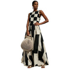 Relaxed Sleeveless Maxi Dress