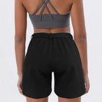 Tie-Waist Outdoor Sport Shorts