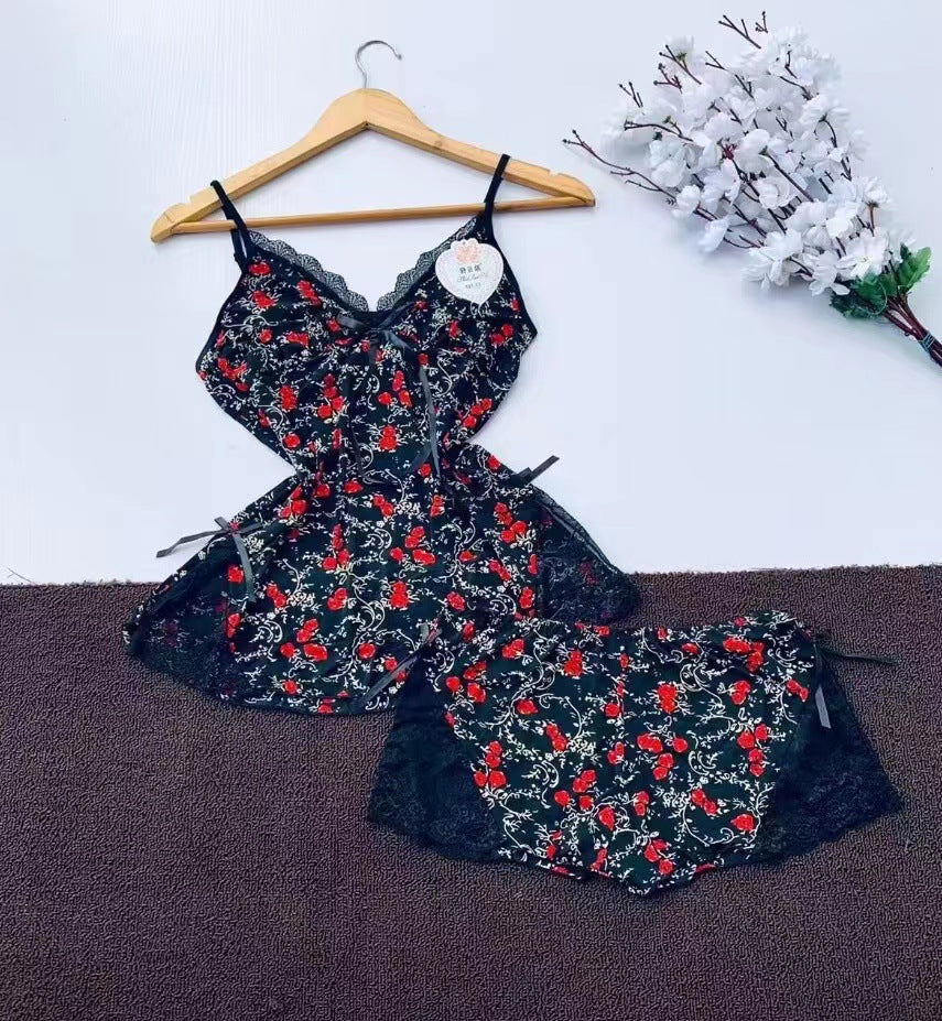 Ensemble de nuisette et short pour femme