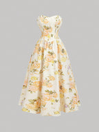 Printed Sleeveless Maxi Dress — product image 1
