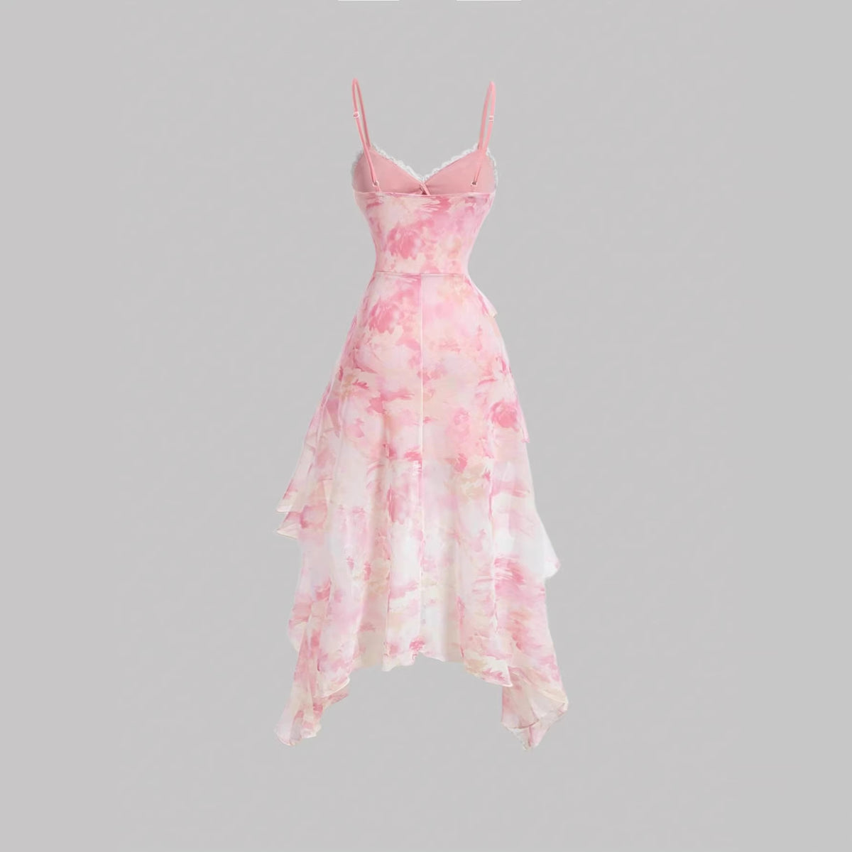 Mesh Camisole Maxi Dress