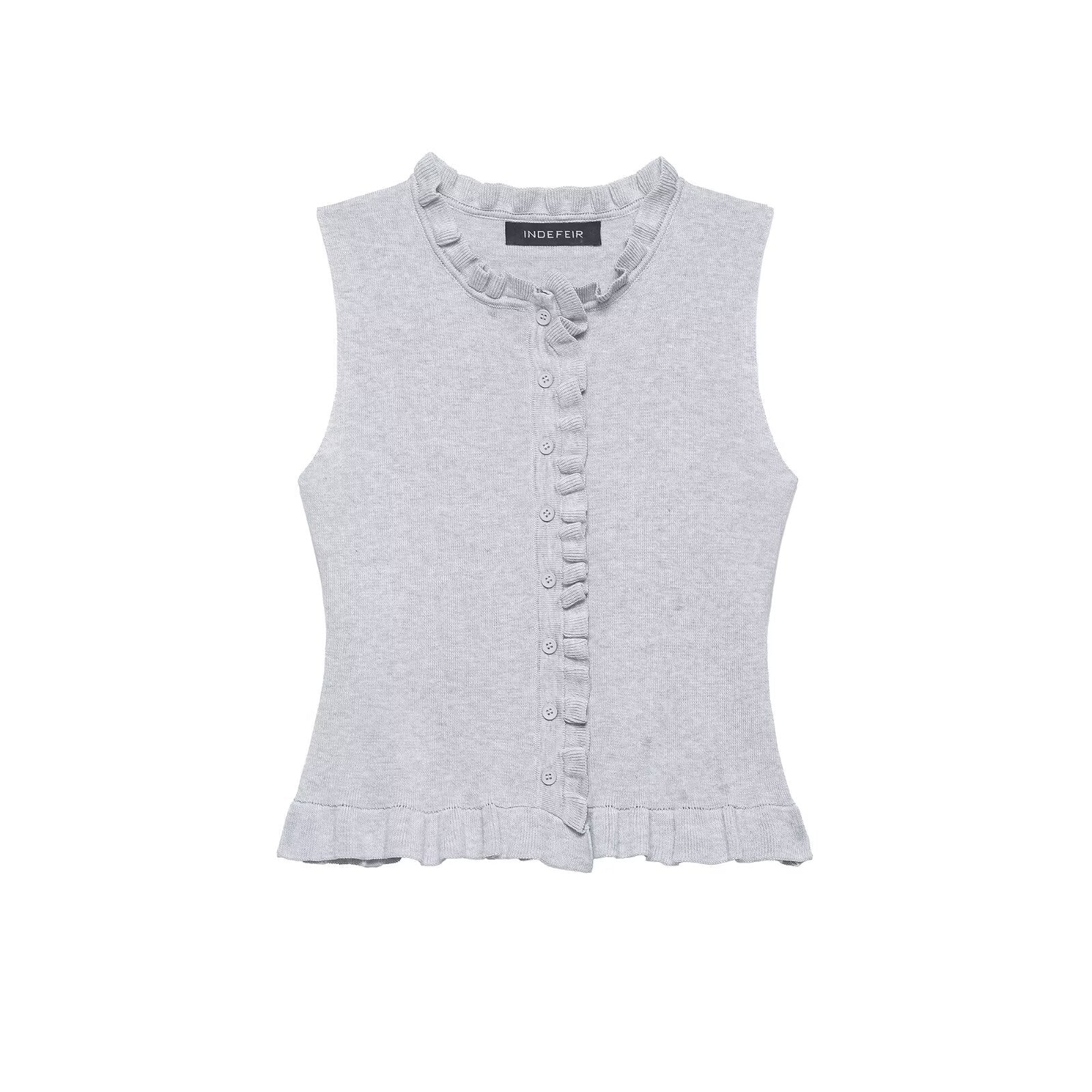 Ruched Soft Sleeveless Top