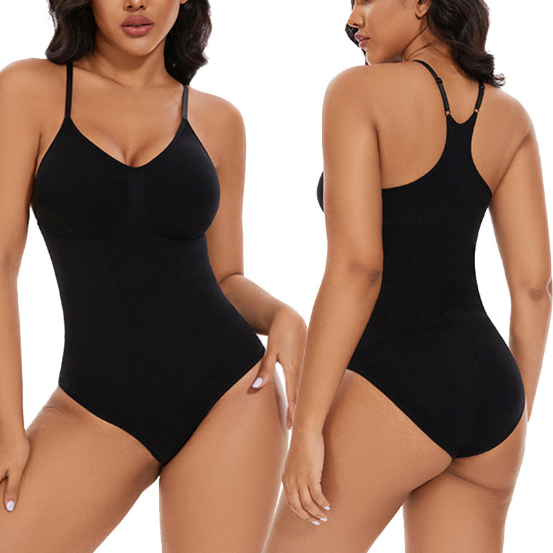 Seamless Waist-Cinching Shaping Bodysuit