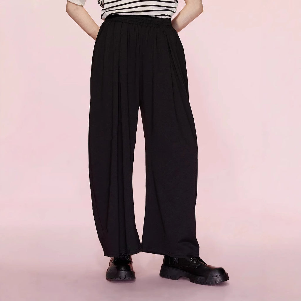 Pantalones anchos de pernera ancha