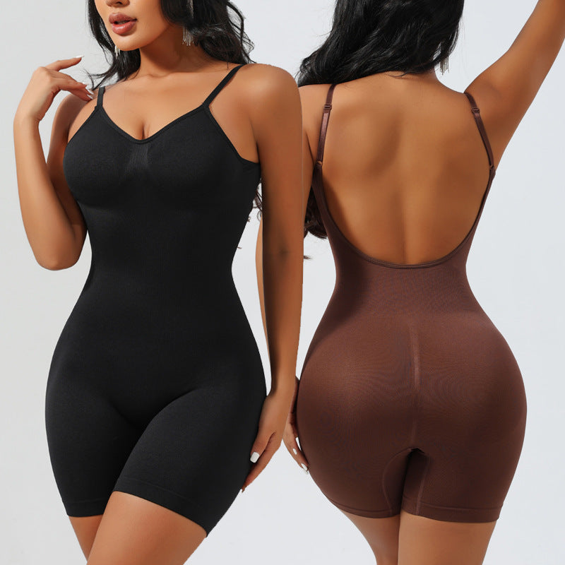 Backless Full-Body Shaping Bodysuit