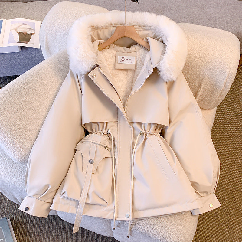 Faux-Fur Trim Hooded Puffer Jacket product image 7