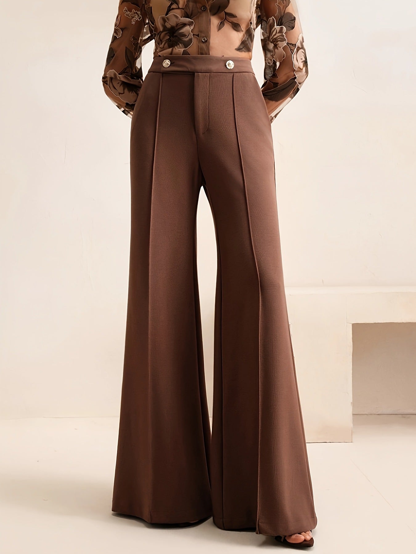 Slim-Fit Knit Pants