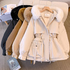 Faux-Fur Trim Hooded Puffer Jacket product image 12