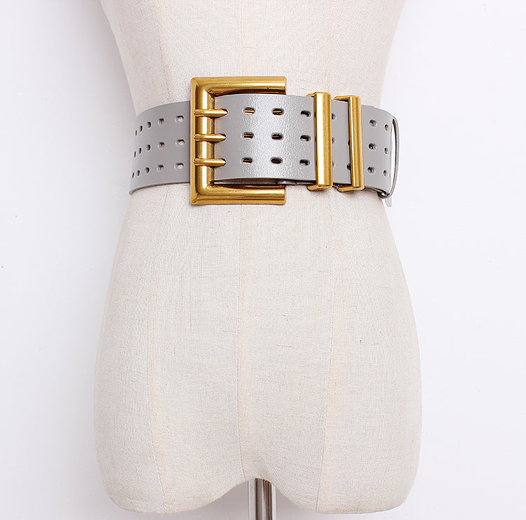 Vintage Double-Buckle Wide Belt product image 26