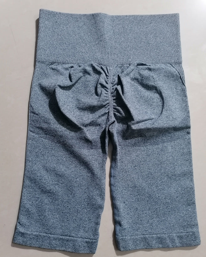 Pantalones Capri de Cinco Octavos para Mujer, de Cintura Alta, Ajustados y de Secado Rápido, para Ciclismo y Yoga