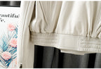 Oversized Genuine Leather Biker Jacket product image 15