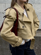 Cropped Utility Windbreaker