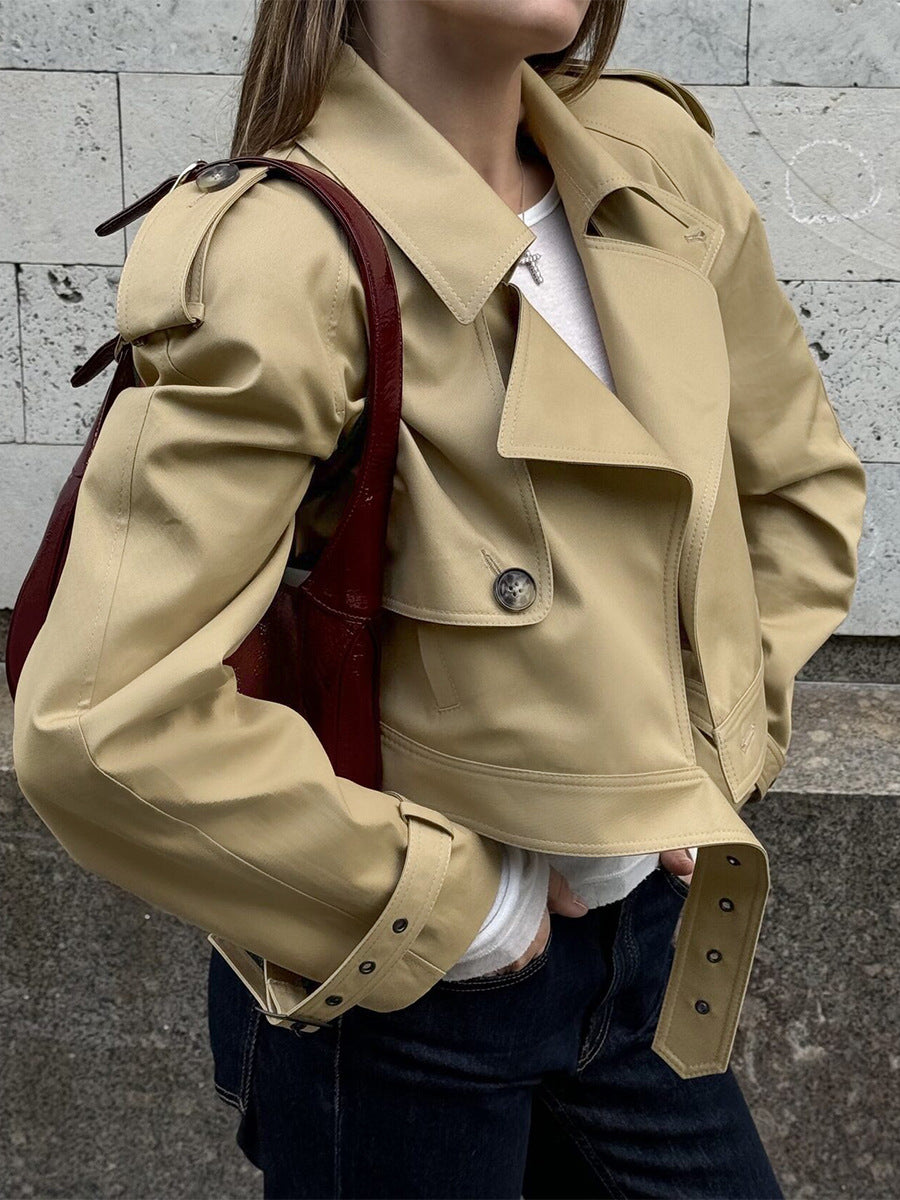 Cropped Utility Windbreaker