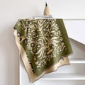Vintage Floral Faux-Cashmere Scarf
