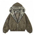 Relaxed Collared Puffer Jacket