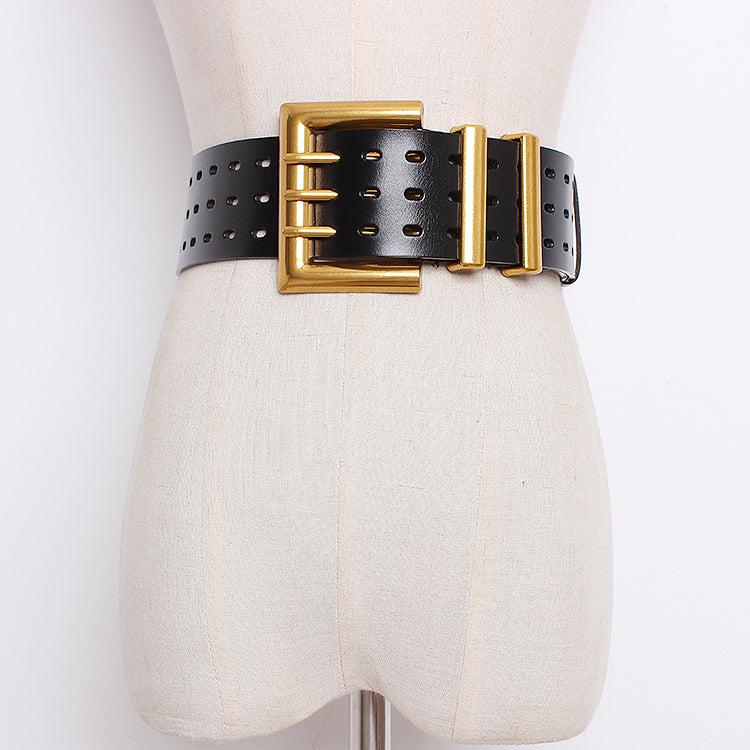 Vintage Double-Buckle Wide Belt product image 23