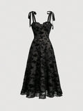 Off-Shoulder Camisole Maxi Dress