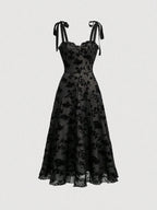 Off-Shoulder Camisole Maxi Dress