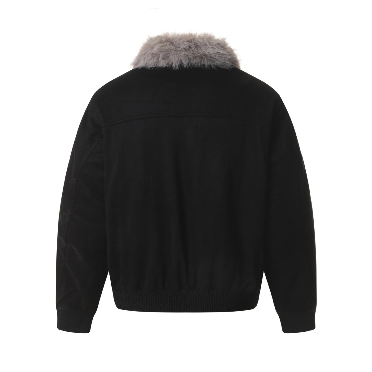 Faux-Suede Shearling Jacket