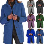 Stand-Collar Longline Coat - view 10