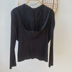 Sudadera casual plisada de alta gama con capucha
