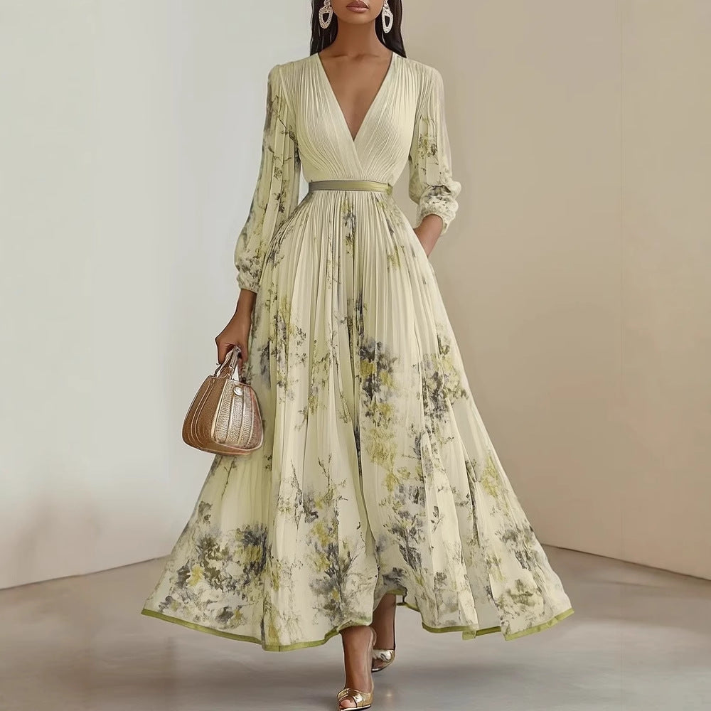 Floral V-Neck Maxi Dress — product image 12