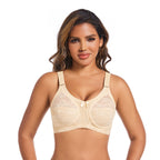 Sheer Lace Wire-Free Plus-Size Bra