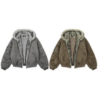 Relaxed Collared Puffer Jacket