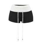 Foldover-Waist Low-Rise Shorts - view 2