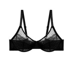 Ultra-Thin Lace Full-Cup Bra