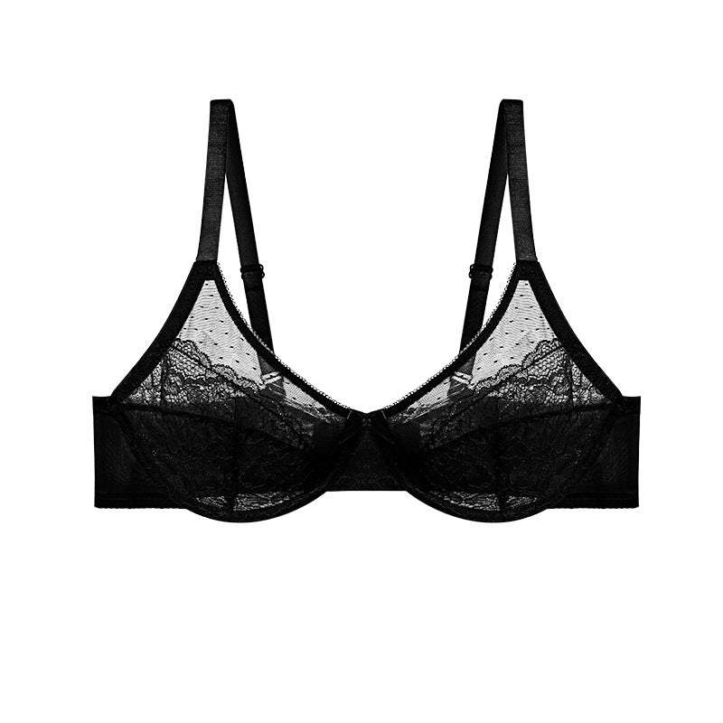Ultra-Thin Lace Full-Cup Bra