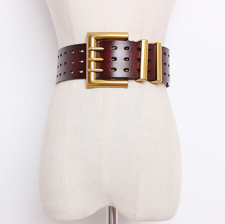 Vintage Double-Buckle Wide Belt product image 31