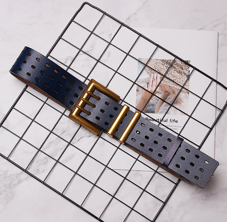 Vintage Double-Buckle Wide Belt product image 22