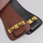 Wide Gold-Buckle Waist Belt product image 27