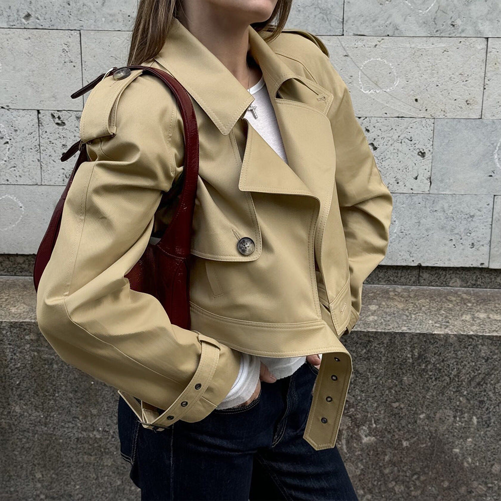 Cropped Utility Windbreaker