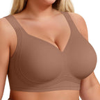 Wire-Free Full-Coverage Push-Up Bra