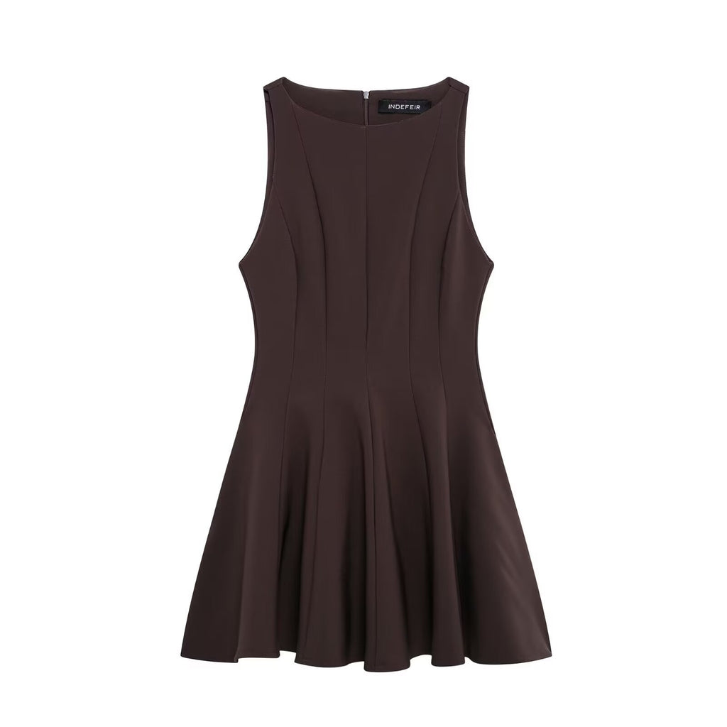 Sleeveless Swing Mini Dress