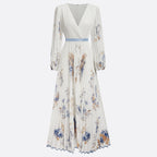 Floral V-Neck Maxi Dress
