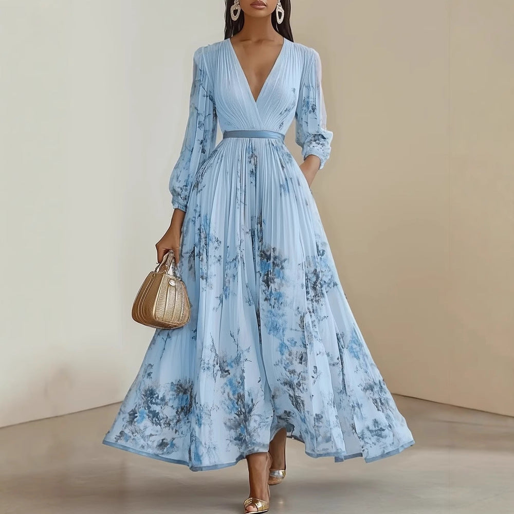 Floral V-Neck Maxi Dress — product image 10