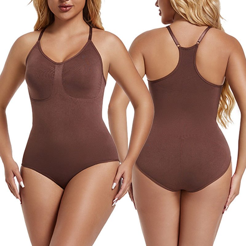 Seamless Waist-Cinching Shaping Bodysuit