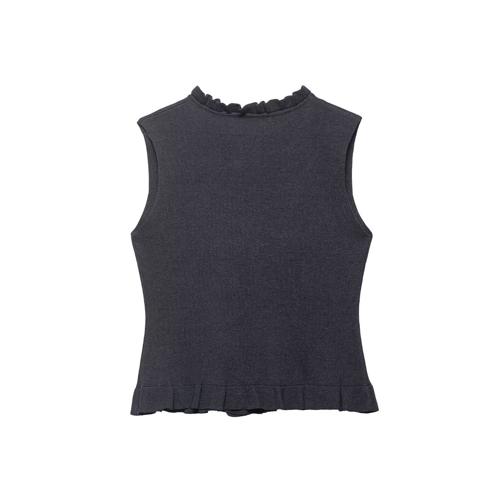 Ruched Soft Sleeveless Top