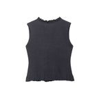Ruched Soft Sleeveless Top