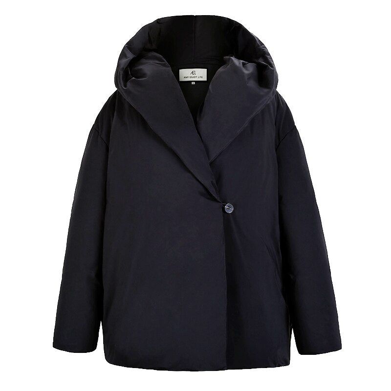 Hooded Down Puffer Jacket