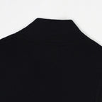 Vestido sin mangas de cuello medio a alto