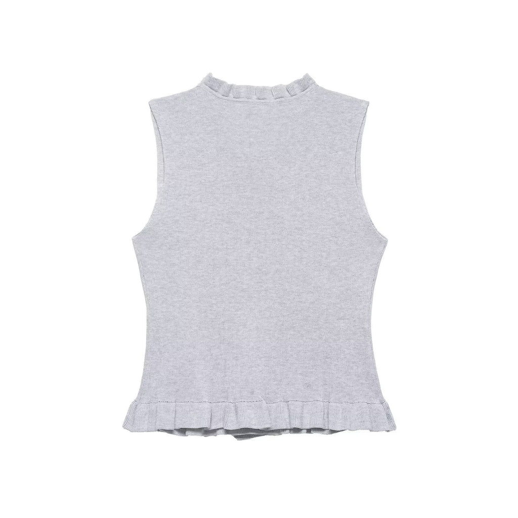 Ruched Soft Sleeveless Top