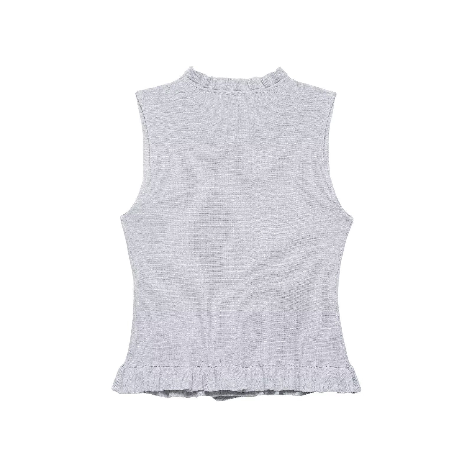 Ruched Soft Sleeveless Top